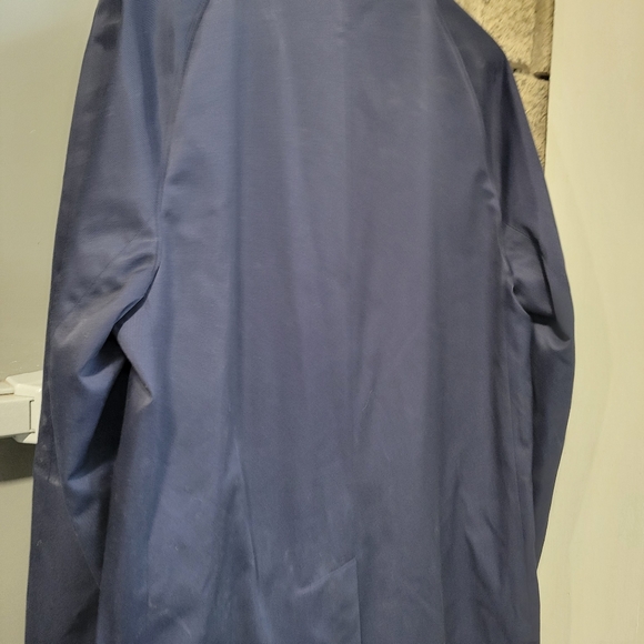 Vintage Croydon Overcoat mens jacket medium 42 navy blue - Picture 6 of 9